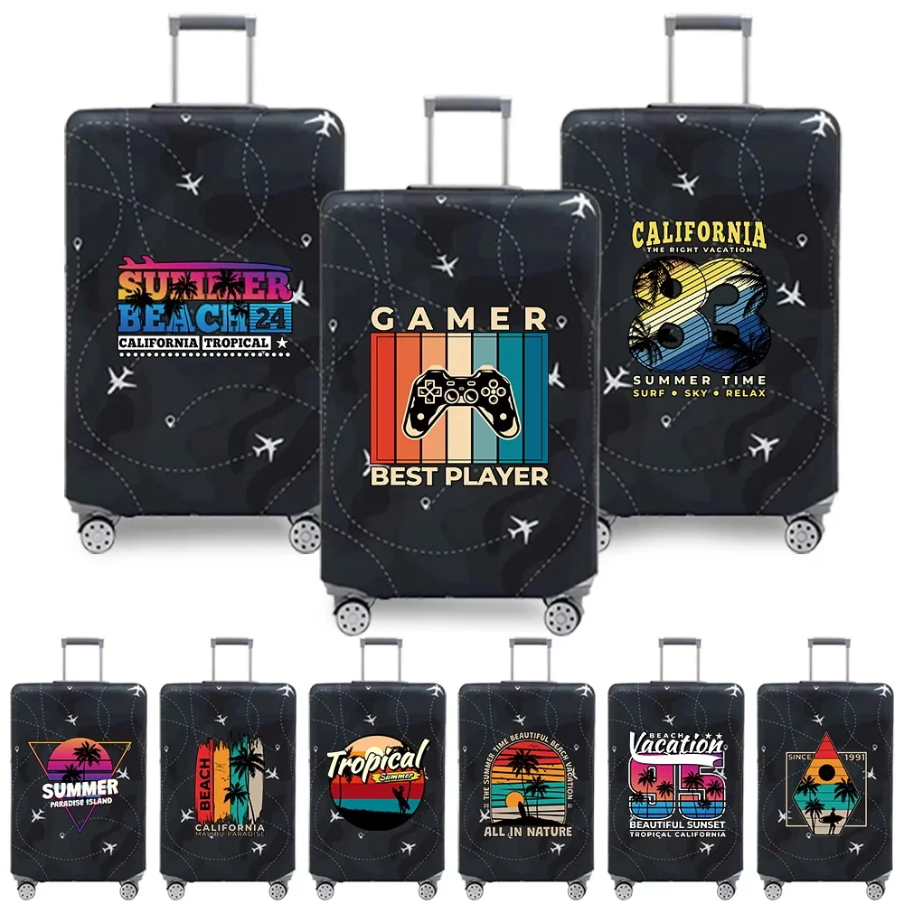 

Luggage Protective Cover Stretch Fabric Luggage Protective Covers Dust Cover Anti-Scratch Suitcase Covers Holiday Series