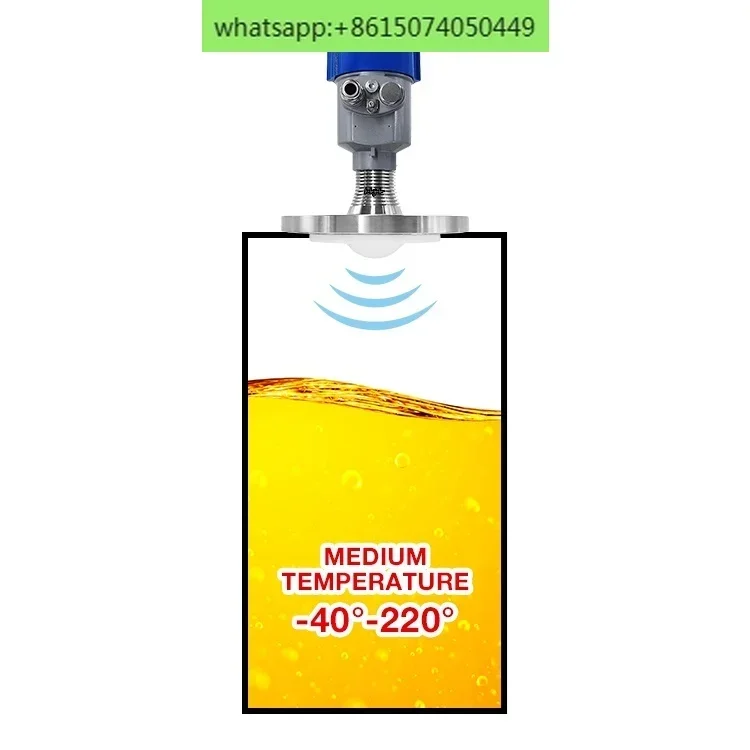 

80GHz Fmcw Radar Tank Liquid Level Transmitter Radar Liquid Level Transmitter Measurement Metering Tool