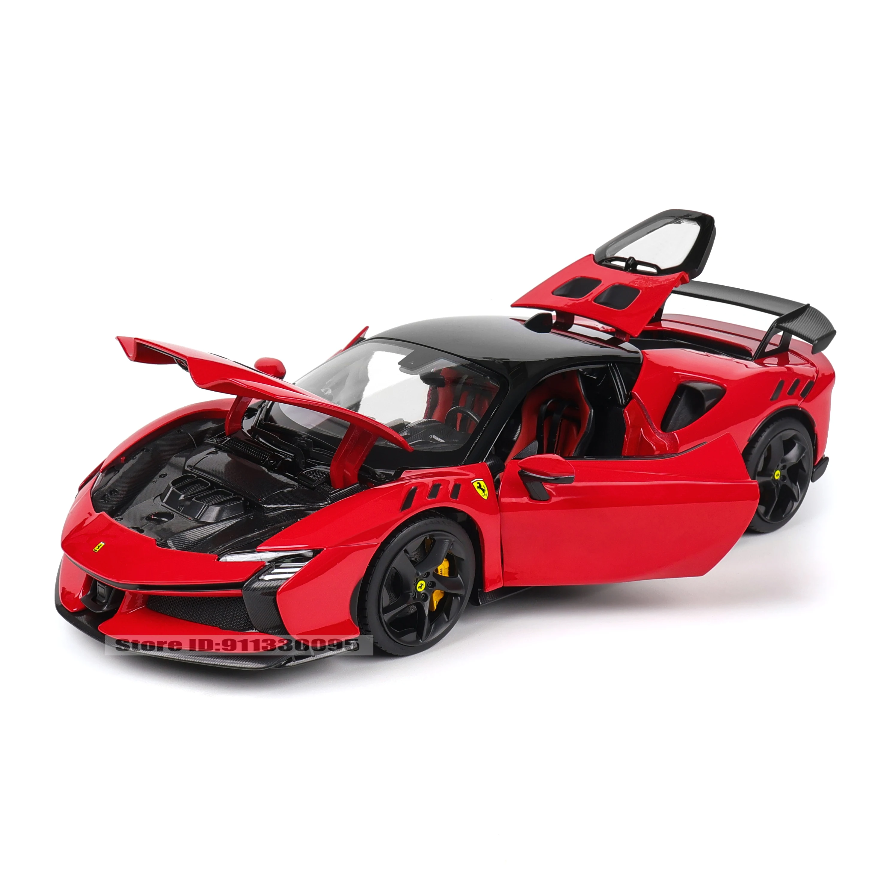 Bburago 1:18 Ferrari SF90 XX Stradale Lega di Lusso Veicolo Pressofuso Auto Modello Collezione di Giocattoli Regalo per i ragazzi
