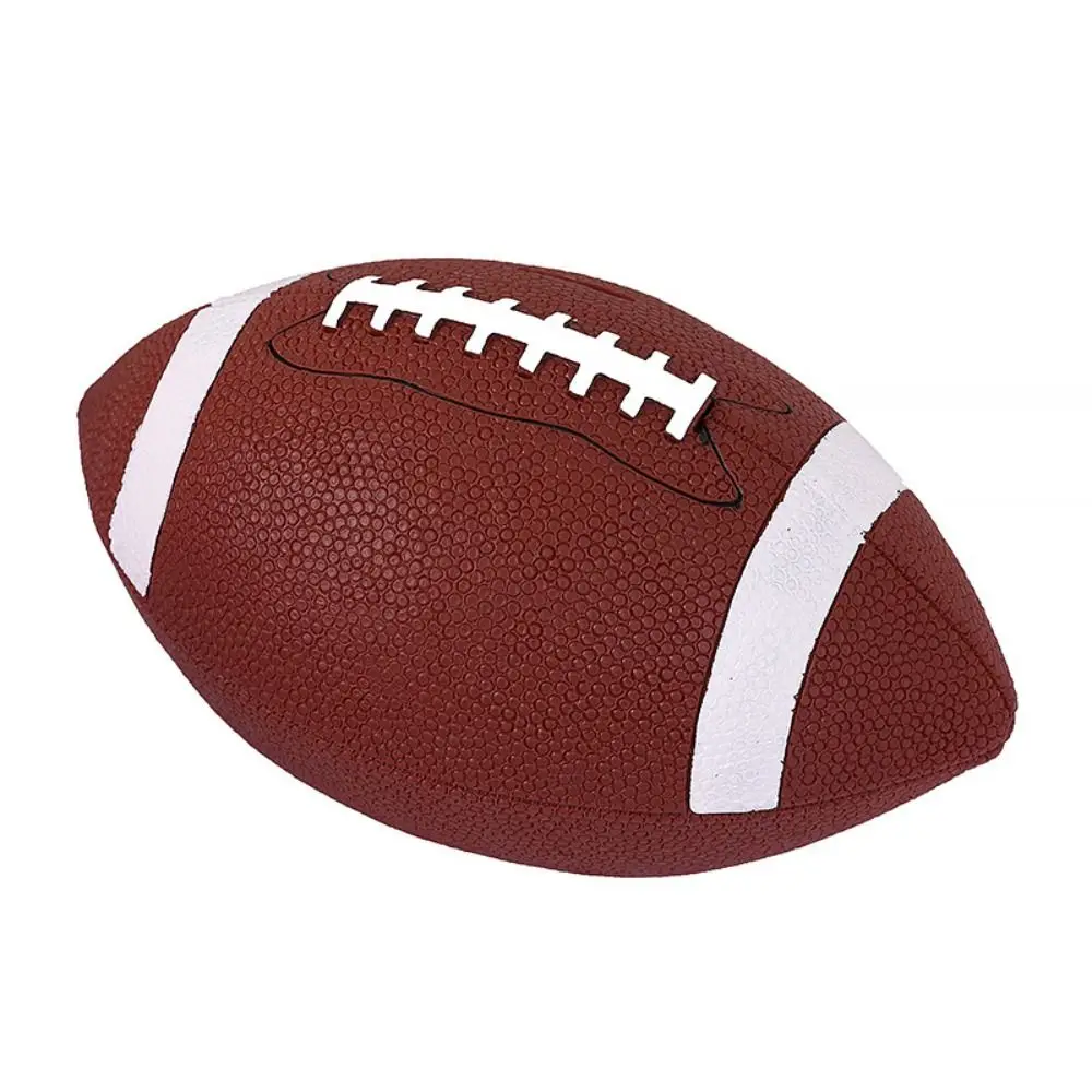 Rugby Voetbal Muntbesparing Tank Grote Capaciteit American Football Rugby Geld Tank Duurzaam Schattig Kinderopbergdoos Ornament