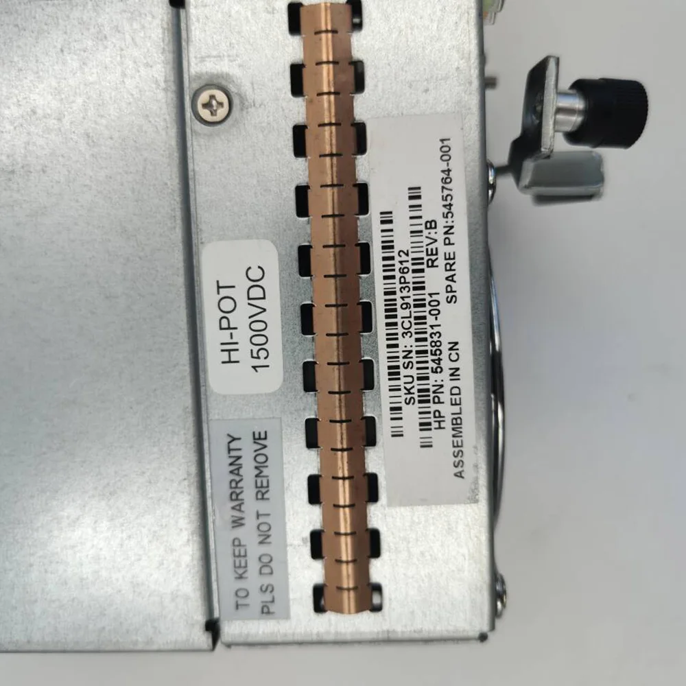 

545764-001 545831-001 575W Server Power Supply For HP MSA2000 P2000G2 YM-3571A