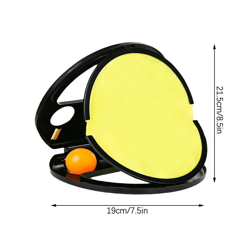 Juego de lanzamiento y atrapar la pelota: juego de pelota de lanzamiento de 2 piezas - Juego de pelota de atrapar Pop Pass con 4 bolas para juegos de patio al aire libre