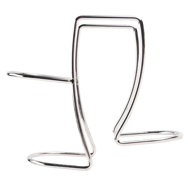 ABKJ-Stainless Steel Washing Machine Drain Hose Holder Hook, Universal Utility Sink Hose Clamp, Laundry Tub Hose Guide Clip Dura