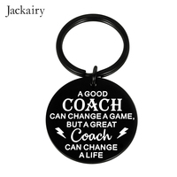 Thank You Gifts for Coach Appreciation Keychain for Women Men From Team Soccer Football Pendant Necklace Coach Christmas Gift