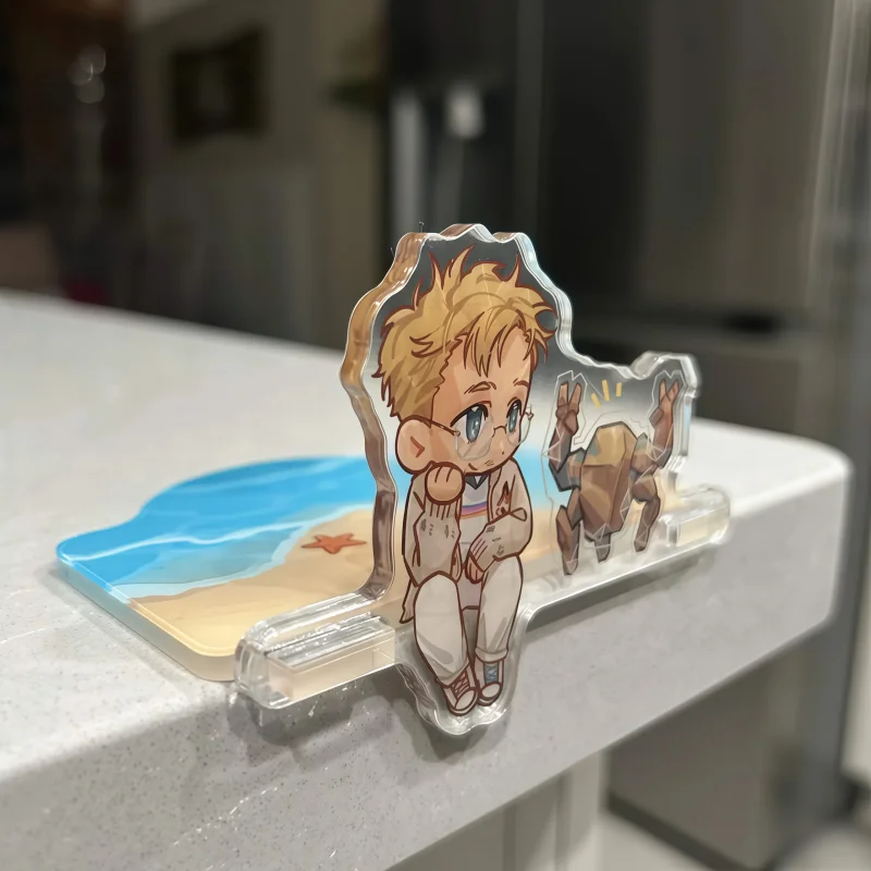 Project Hail Mary Acrylic Standee Ryland Grace & Rocky Cosplay Figurine Sci-Fi Novel Character Book Fans Collectible Gift