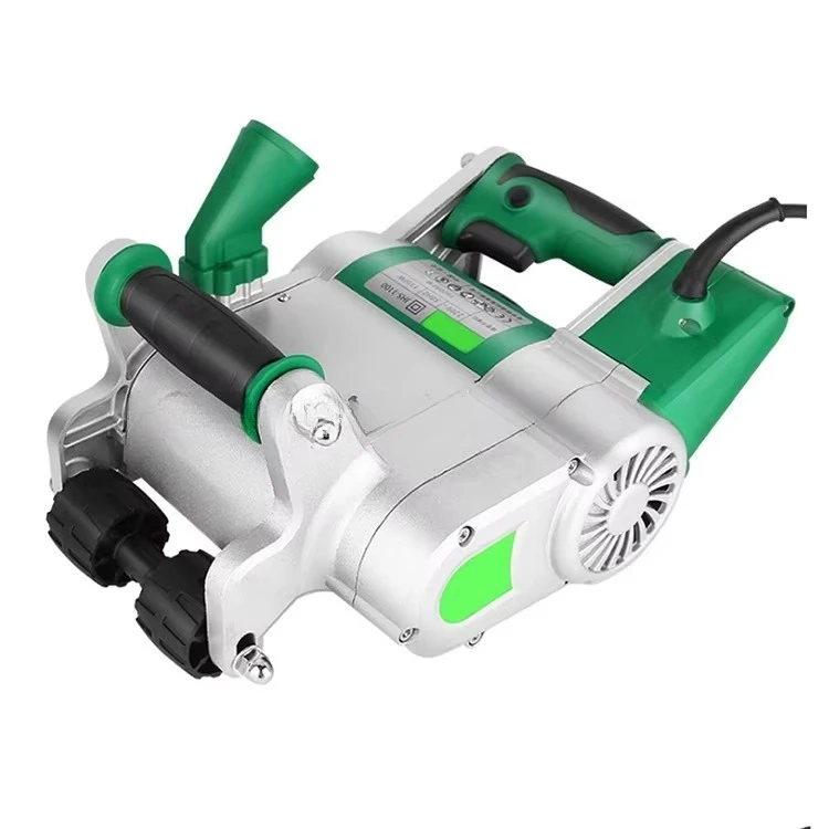 Portable Electric Wall Slotting Machine 220V 1100W Professional Concrete Stone Cutter Hydropower Grooving Cutting Machine