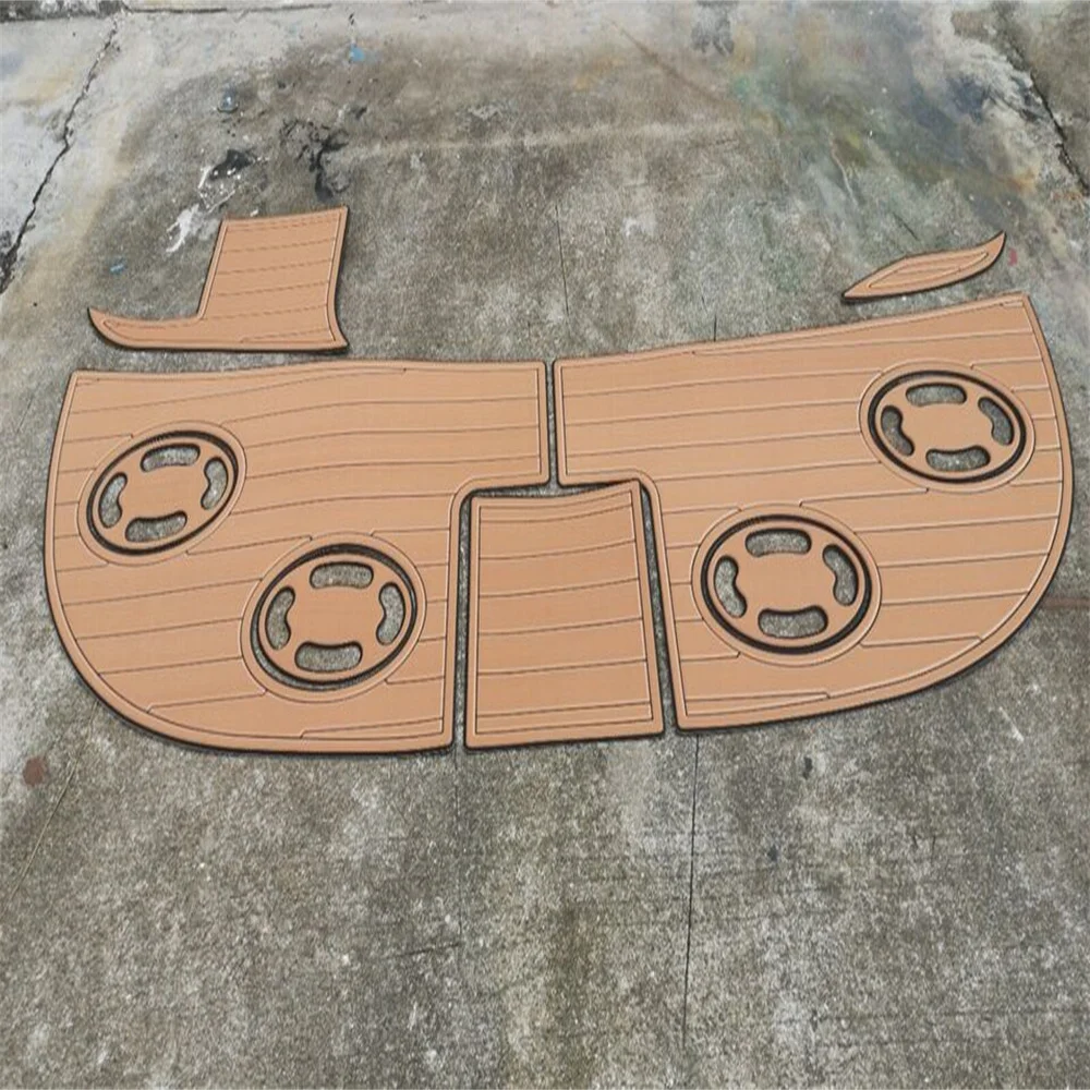 

1999-2003 searay 340 sundancer Swim Platform Pads 1/4" 6mm EVA Teak Deck floor SeaDek MarineMat Gatorstep Style Self Adhesive