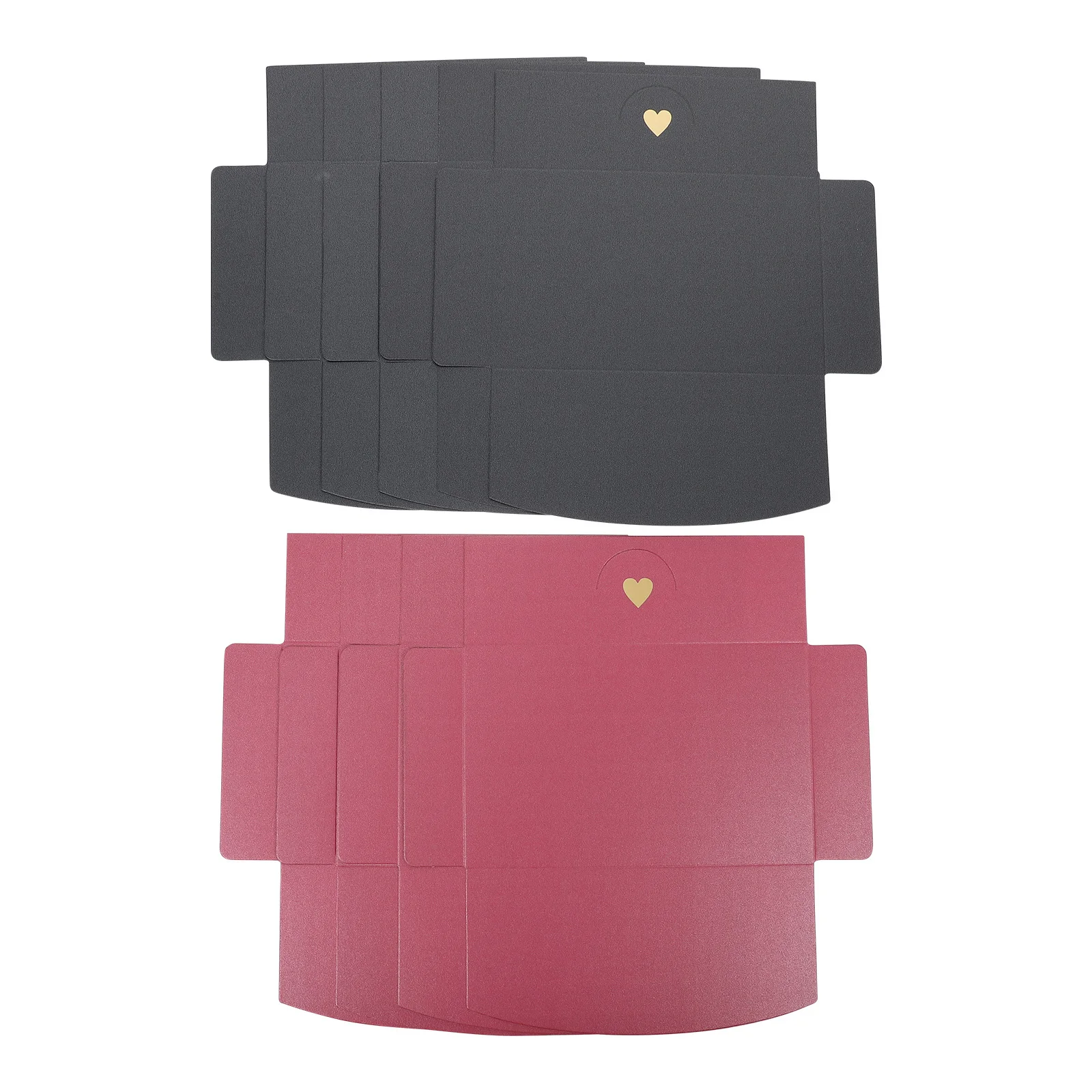 

10Pcs Valentine Decorative Envelope Lightweight Portable Paper Heart Envelopes Letters Greeting Cards Festival Use