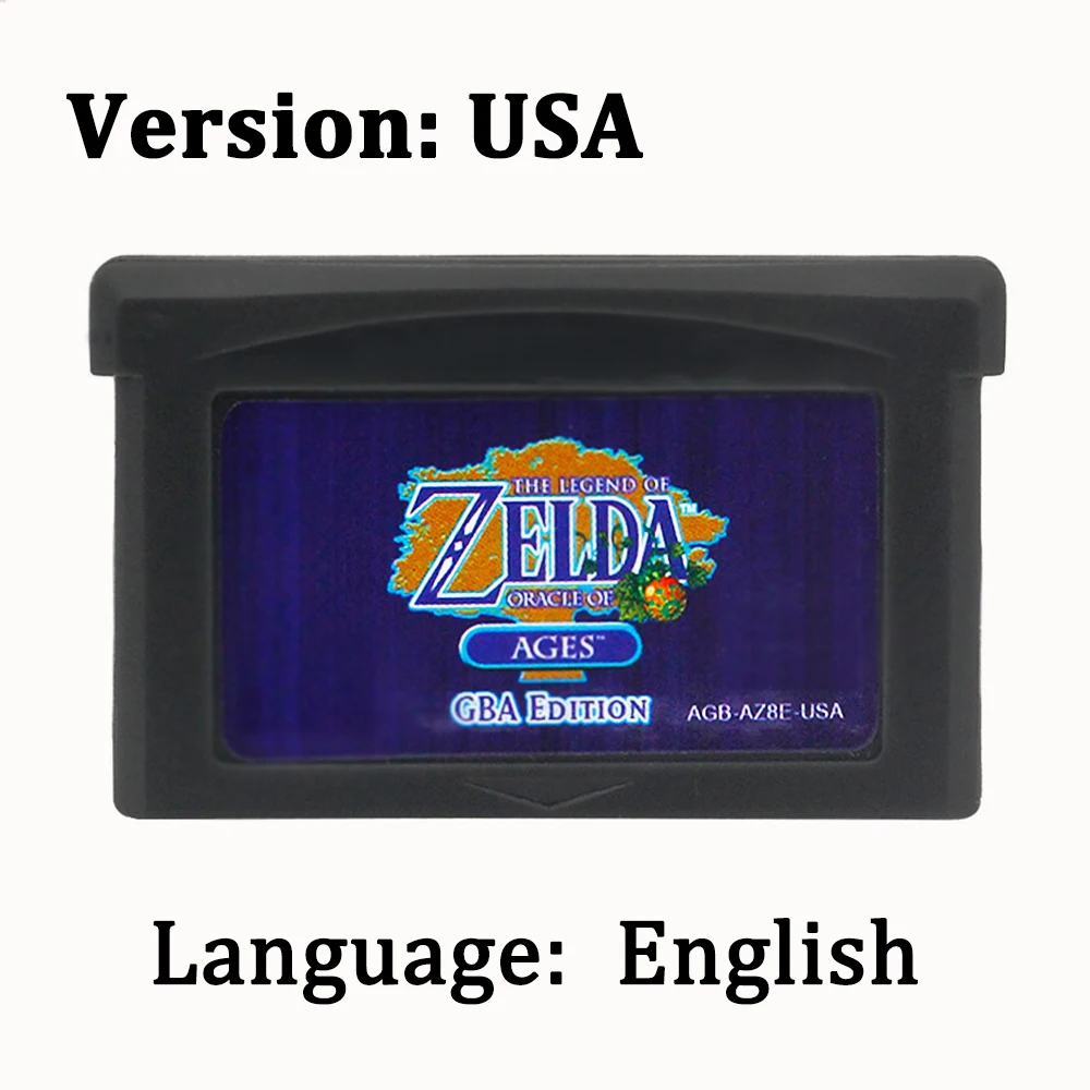 Zelda GBA Spielkassette 32-Bit-Videospielkonsole Legend Of Zelda Spielkarte Link To The Past Awakening DX Minish Cap