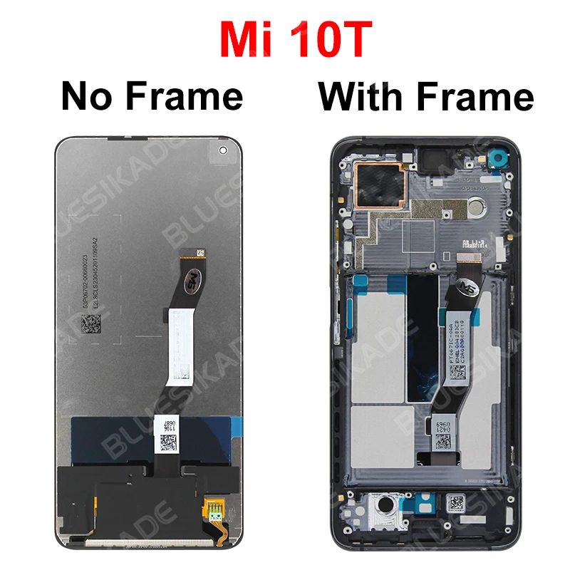 For Xiaomi Mi 10T Lite 5G LCD Replace Parts For Xiaomi Mi 10T 5G LCD Mi 10T Pro 5G Display Redmi K30S Touch Screen Digitizer