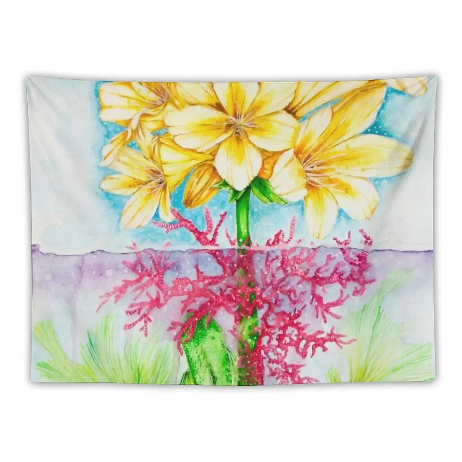 

The Flower Tapestry Bedrooms Decor Bedroom Decor Aesthetic Bedrooms Decorations Tapestry