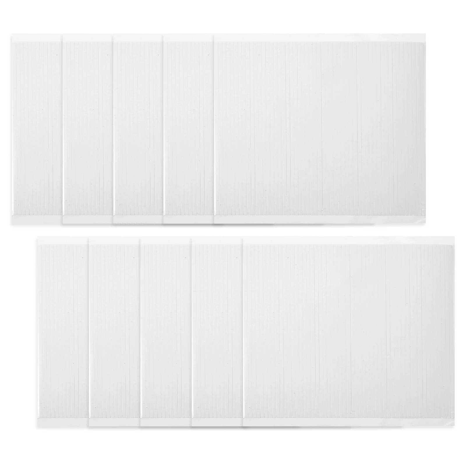 

10 Sheets Double Sided Tape Pad Adhesive Strips Strong Sound Absorbing Panels Glue Wall for Crafts Mounting 2