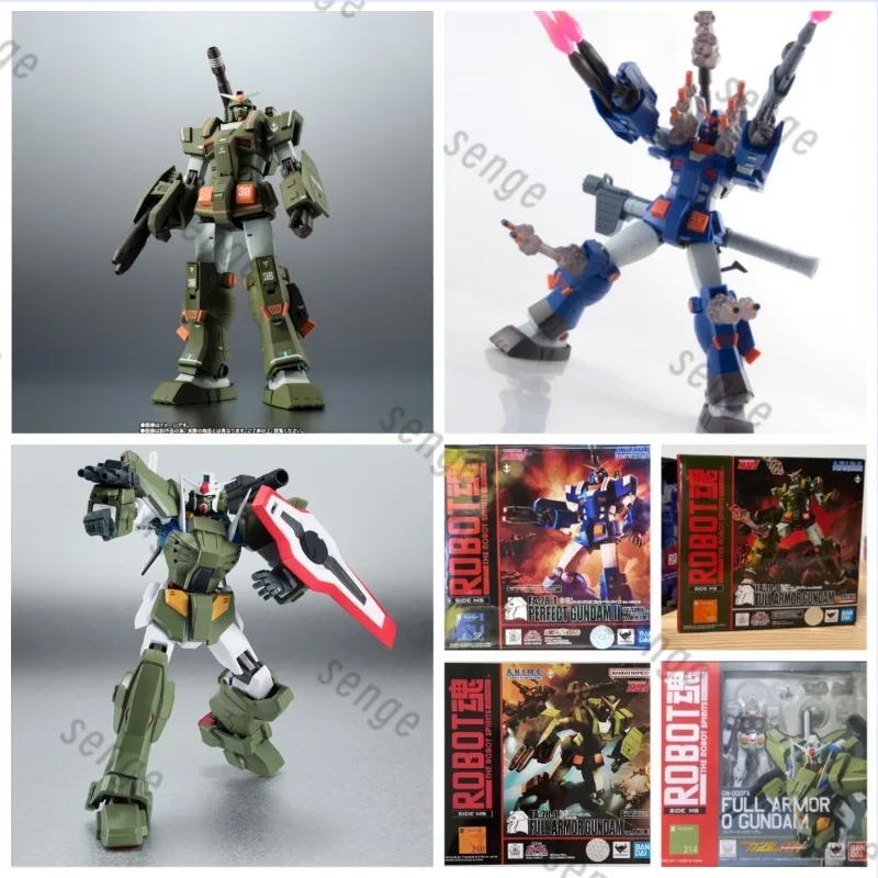 

[Genuine Spot] Bandai ROBOT Soul Full Armor Gundam Series First Generation Gundam / 0 Gundam Limited / General Edition Gift Toy