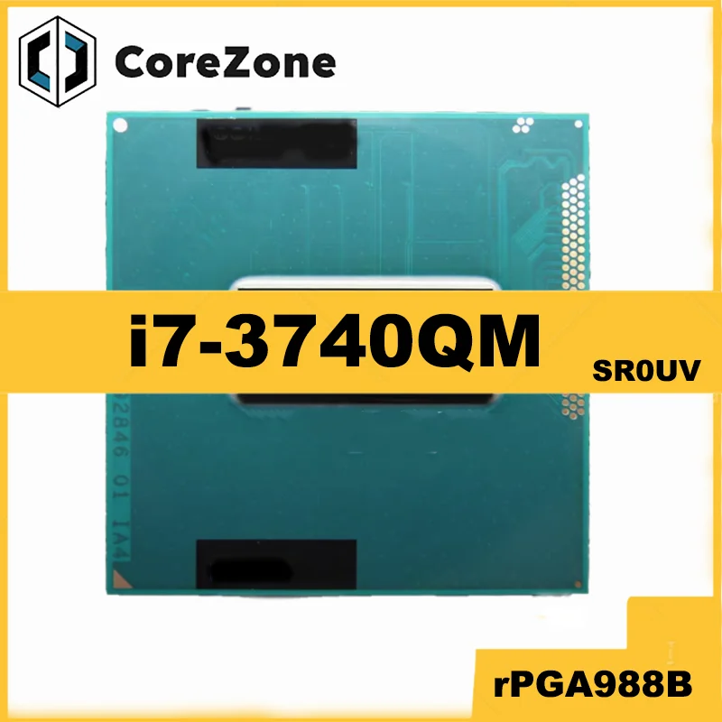 Intel Core i7 - SR0UV 3.70Ghz 5GT⁄s 6MB PGA988 Processor 3740QM i7 