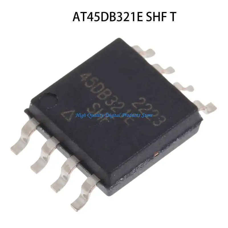 U2JE 5PCS AT45DB321E-SHF-T Flash Memory 32MB BYTES X 8192 PAGES SOP-8 SPI Chip IC BYTES X 8192 PAGES
