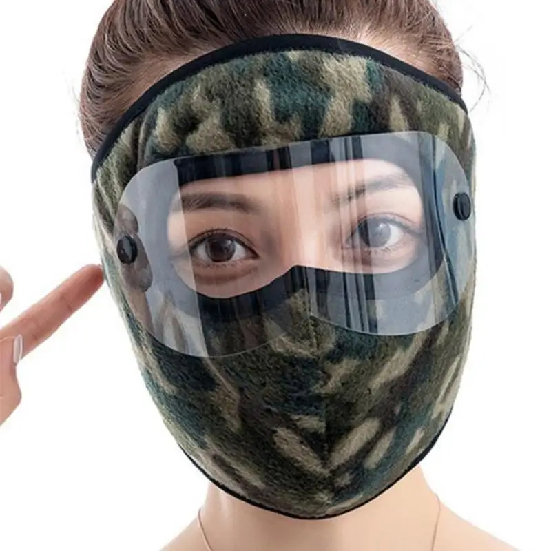 652F قناع وجه كامل مضاد للرياح من الصوف القطبي وجه دافئ للحماية غطاء وجه مقاوم للبرد والشتاء للنساء والرجال للجنسين #1