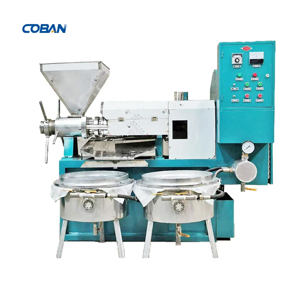 Commercial oil press machine screw oil press oil presser for sale