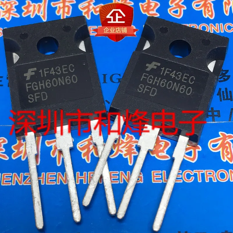 5PCS-10PCS FGH60N60SFD TO-247 600V 60A NEW AND ORIGINAL ON STOCK