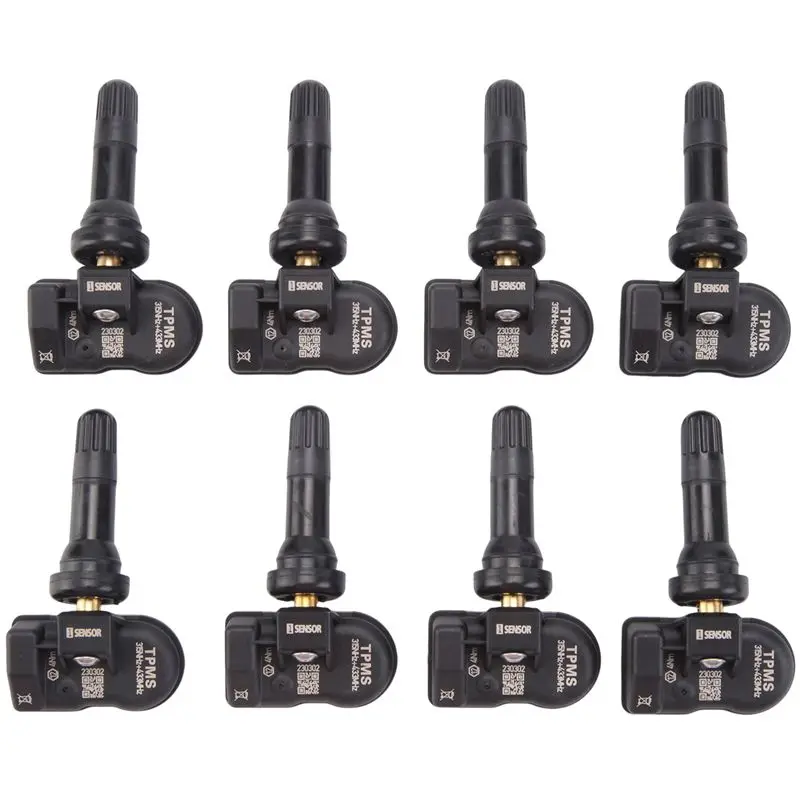 

AB98-8Pcs Programmable MX-Sensor 433Mhz 315MHZ Universal 2 In 1 Sensor For-Autel Tire Pressure Monitoring System