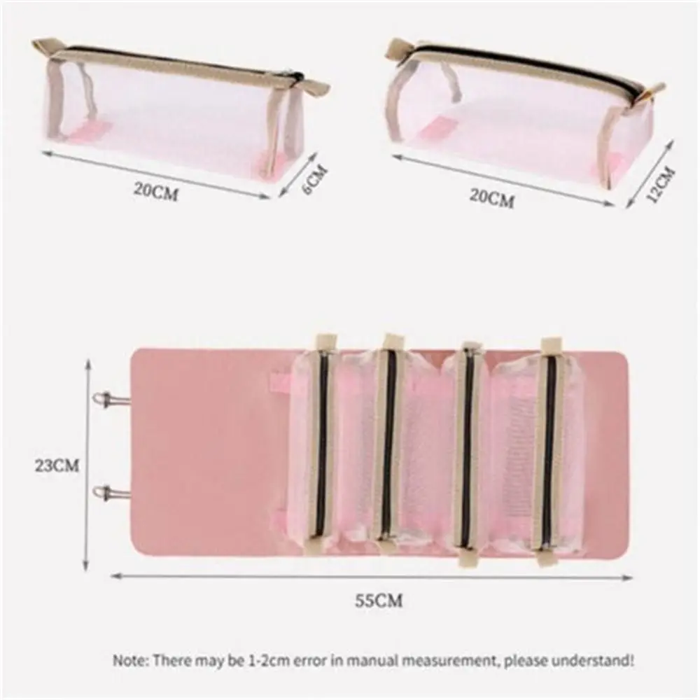 Multi-Function Storage Travel Roll-up Cosmetic Organizer Jewellery Wash Bag Hanging Toiletry Pouch Makeup Case