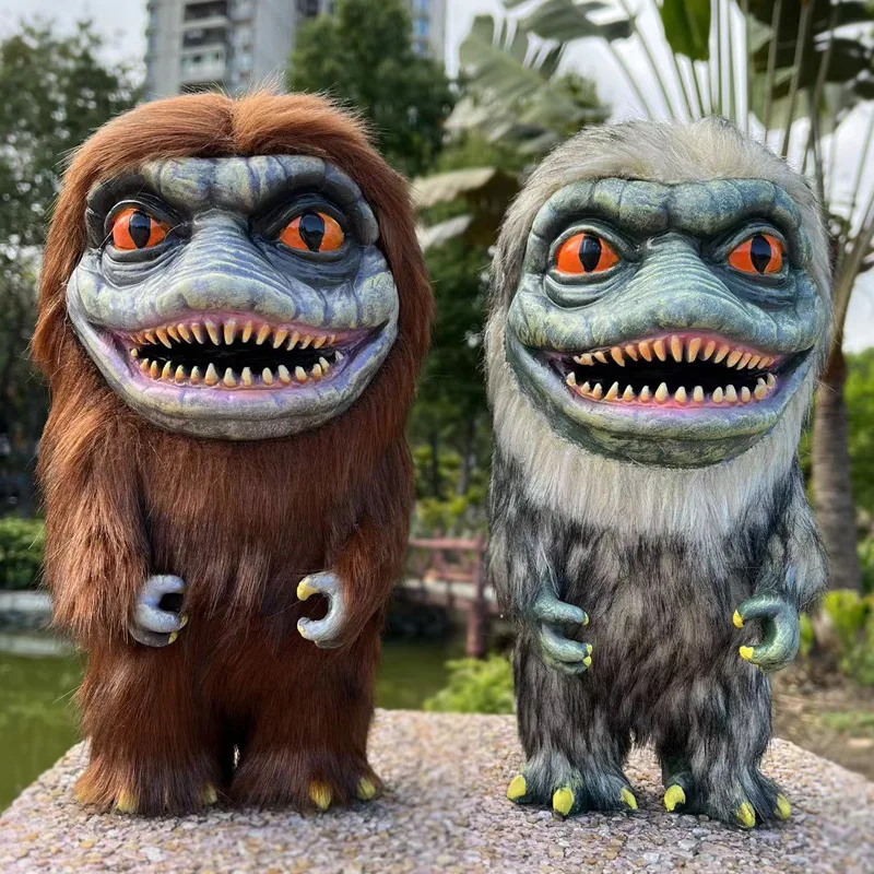 Horror Tier Action Figure Critters Poseable Prop Puppe Halloween Ostern Alien Vinyl Puppe Home Zimmer Hof Dekoration Geschenk