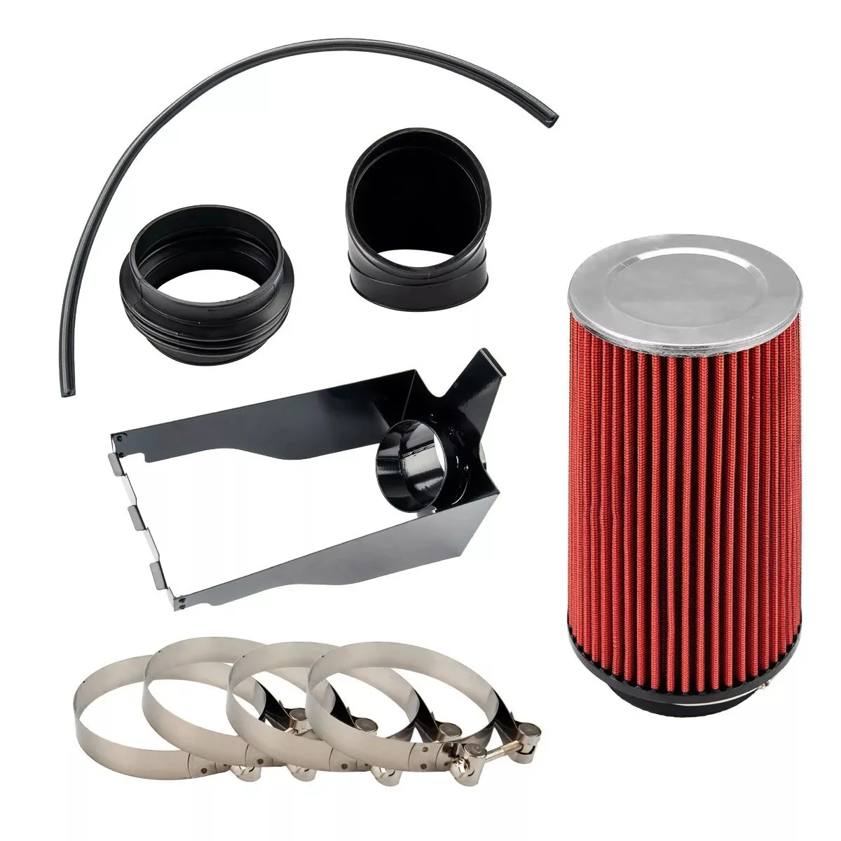 

SXLL 4 inch red heat shield for 99-03 F250/F350 overload 7.3l V8 cold air intake + filter