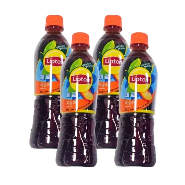 롯데칠성음료 립톤 아이스티 복숭아 500ml x 24개입