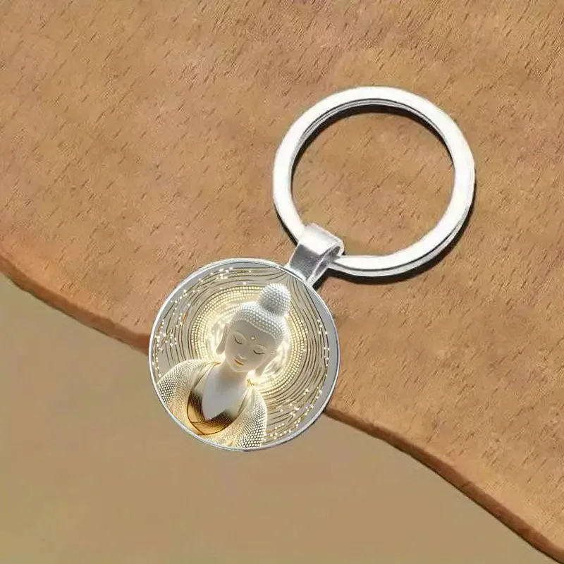 موضة الملاك الصبي المفاتيح قلادة عبر الحدود منتج جديد اكسسوارات معدنية كيرينغ حلقة حقيبة شماعات هدية صغيرة #1