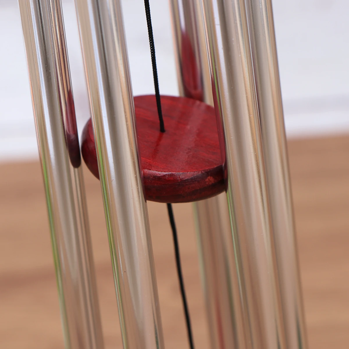 

1 pc Vintage Wind Chime Metal Wood Rust Resistant Hanging Ornament For Garden Yard Outdoor Decoration Exquisite Pendant Home