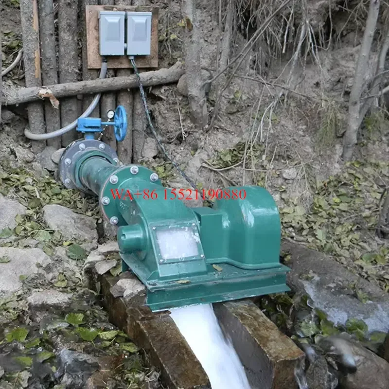 WMWMNU for 50kw 200kw Mini Micro Small Hydro Generator Francis Pelton Kaplan Turgo Axial Water Turbine Low Head