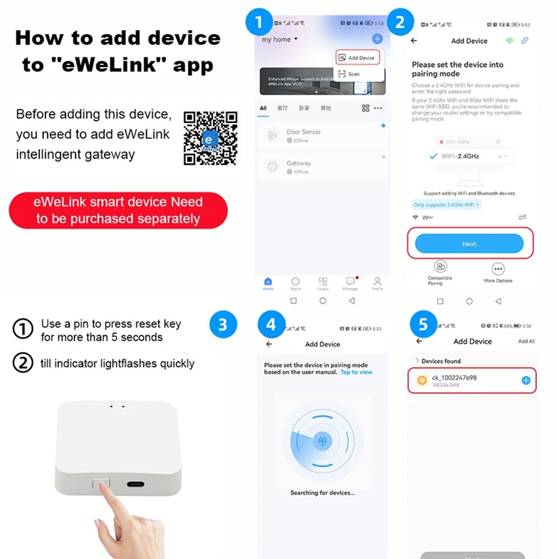 

AT63-для Zigbee 3,0 Ewelink умный беспроводной шлюз 2,4 ГГц для устройств Zigbee мост-концентратор домашней автоматизации