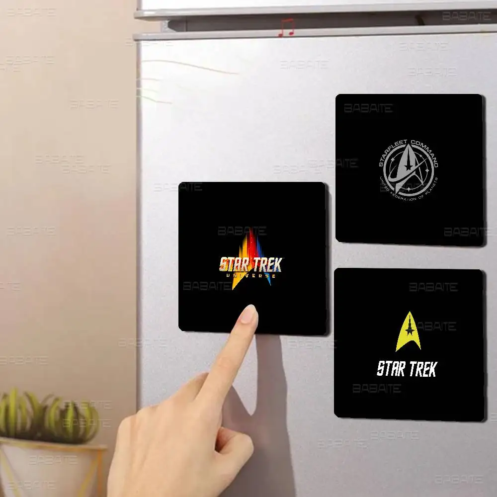 S-Star Trek Personalized Fridge Magnets Magnetic Refrigerator Memorial Gifts For Kitchen Office Locker Travel Home Deco view 2