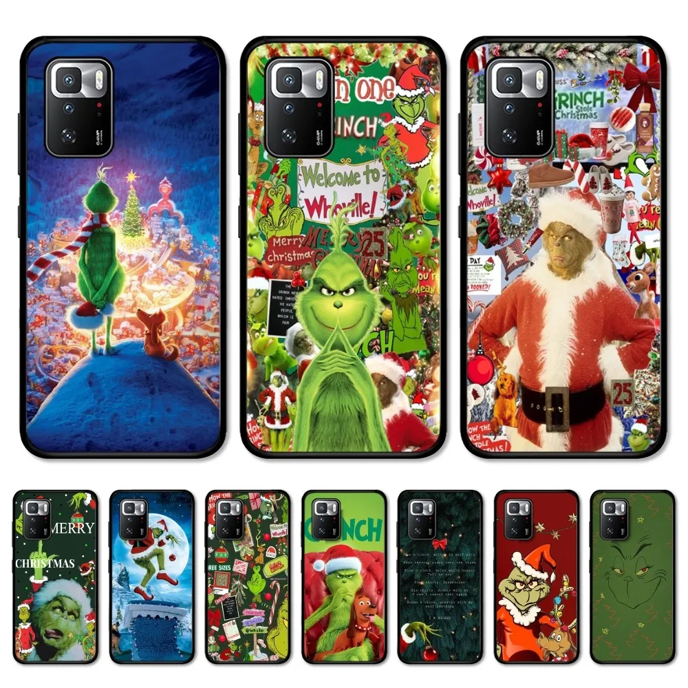 C-Christmas G-Green M-Monsters Phone Case For Redmi Note 4 X 5 A 6 7 8 T 9 9S 10 11 11S 11Epro Poco M3 Pro