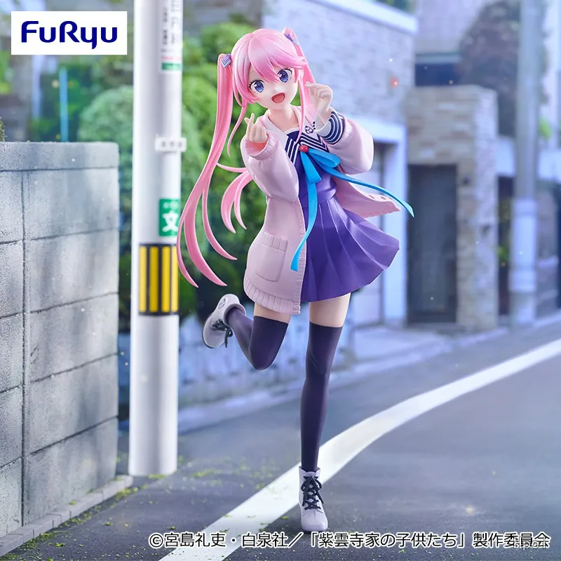 In Voorraad FuRyu Ouka Shiunji Desktop Schattige Pop Ornamenten Anime Action Figure Speelgoed Gift Model Collection