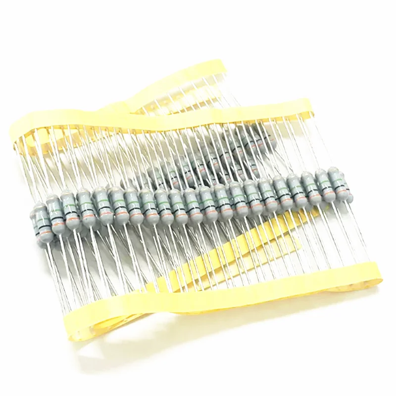 10PCS RI40-1W Metal glass glaze high-voltage resistor 5% Voltage withstand 2500V 1K 10K 220K 1M 5M 22M 40M 100M 300M 500M 100K