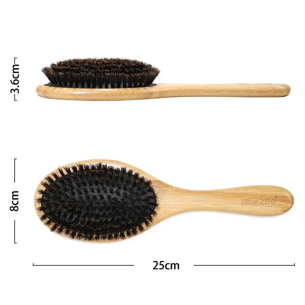 Large Paddle Wooden Comb, Scalp Massage Brush, Comfortable Pillow Hair Comb,