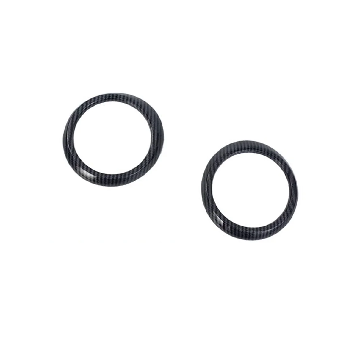 

For Chevrolet Seeker Trax 2023 2024 Dashboard Side Air Vent Ring Trim Interior Accessories , ABS Carbon
