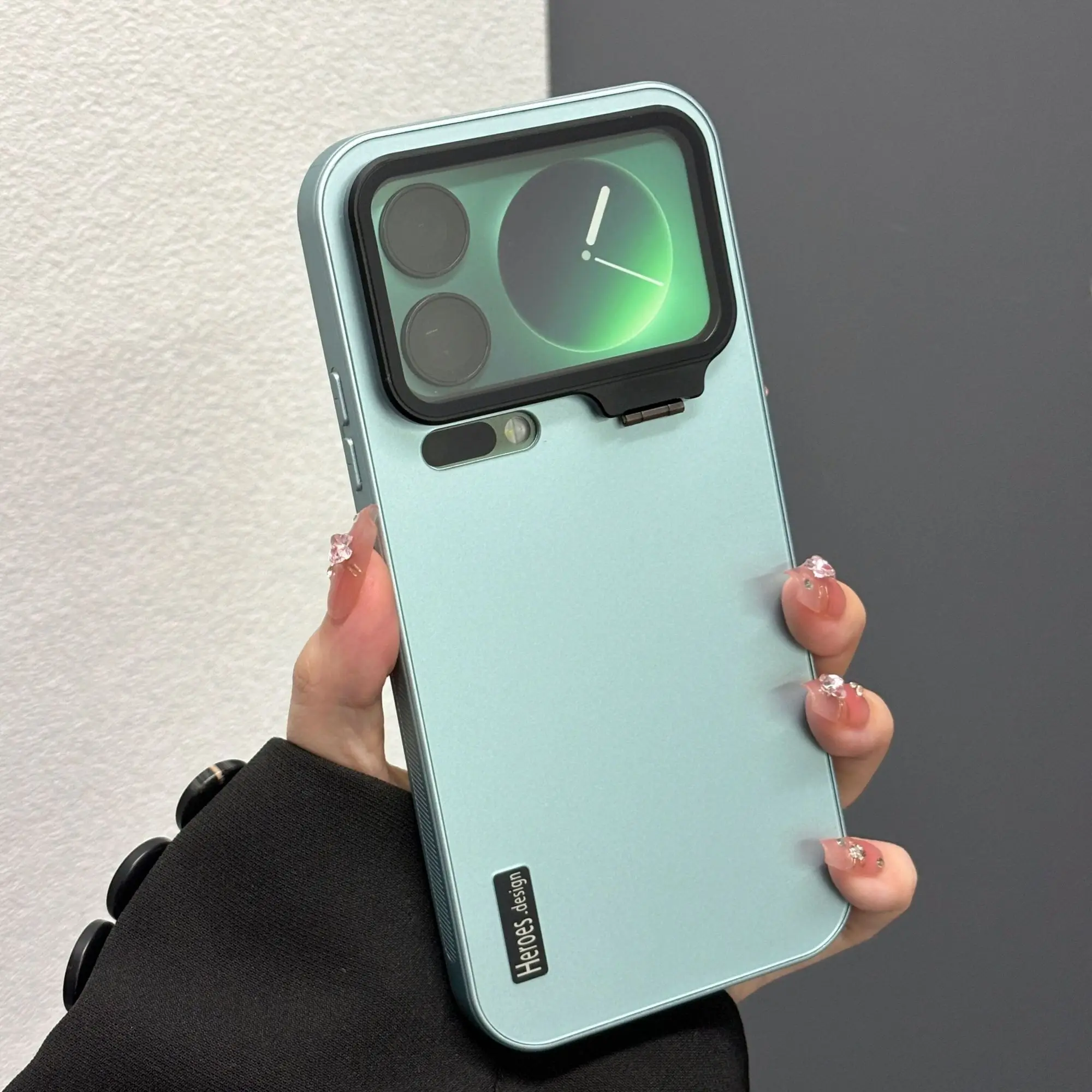 Etui na Xiaomi 17 Pro Max Prosty Matowy Ochraniacz Obiektywu Kompleksowa Akrylowa Obudowa na Xiaomi 17 Pro Max Odporny na Wstrząsy Bumper — zdjęcie produktu 4