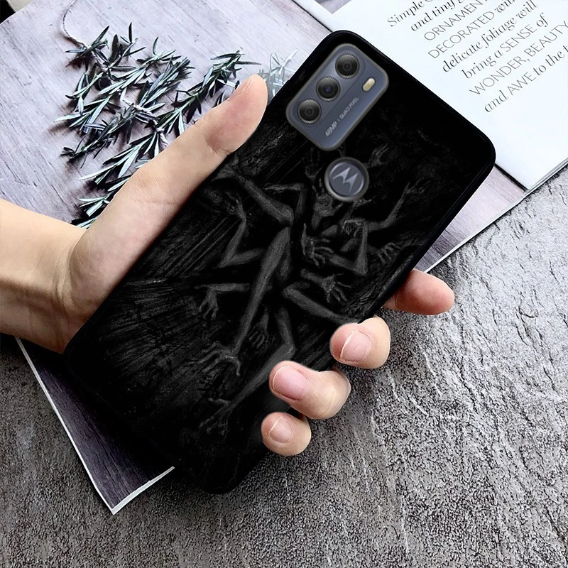 

Phone Case For Moto G85 G55 G05 G14 G75 G31 G50 G10 G20 G30 G60 G13 G32 G84 G54 G53 G72 G24 Power Horror Anime Girl