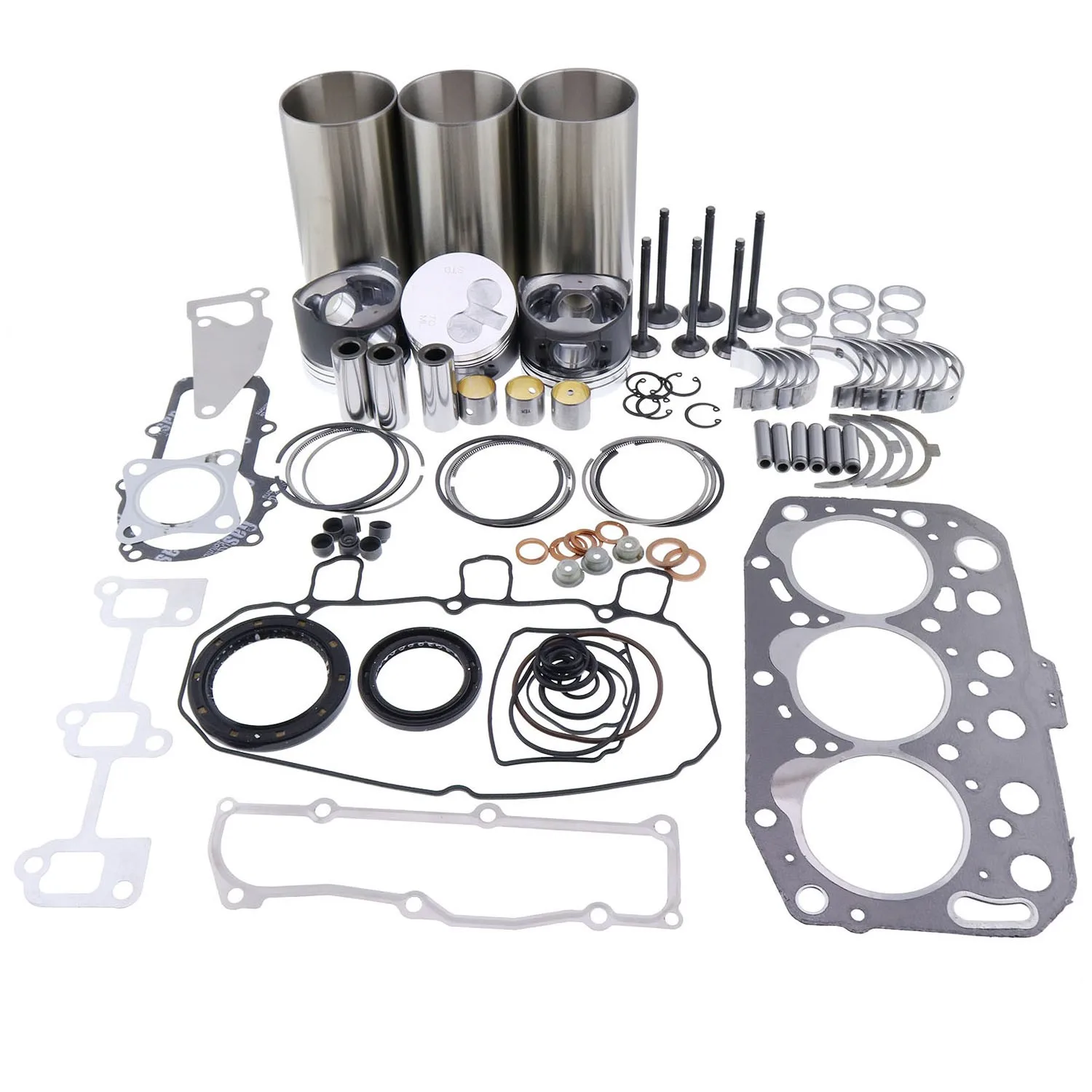 

Overhaul Rebuild Kit for Yanmar 3TNA72 3TNA72U 3TNA72L 3TNA72UJ 3TNA72E Engine