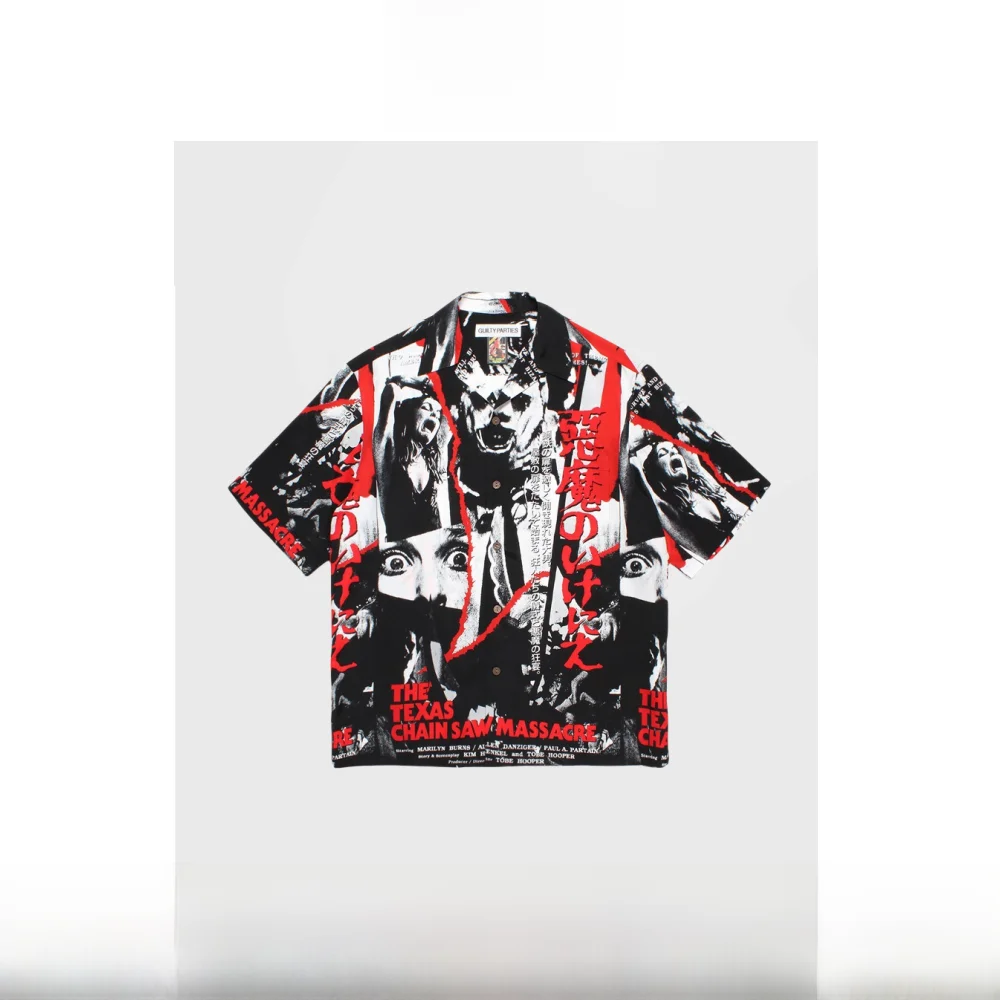 

Humans Mades Chain Saw Horror Movie ort Sve Мужская irt Japanese Sle Ne Тонкая искусственная кожа Устойчивая к деформации