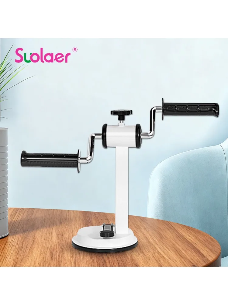 AliExpress SUOLAER Arm Bike for Physical Exercise, Fitness Equipment for Seniors, Arm Exerciser Adjustable Resistance Arm shoulder rehabilitation