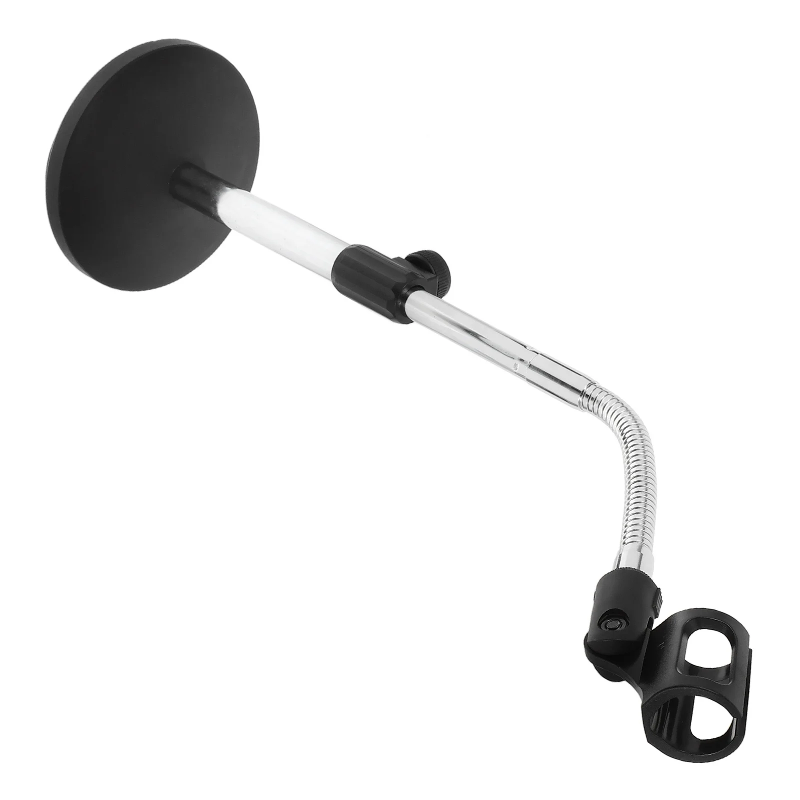 Adjustable Microphone Stand Desktop Boom Mic Support Flexible Hose Telescopic Height Stable Metal Base For Podcast Live