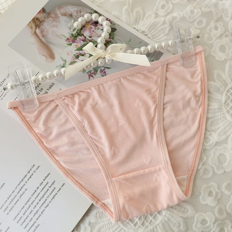 Young girl Underwear 6pc/lot Lovely low Waist Briefs student Panties children solid candy fashion Teenagers M-XL