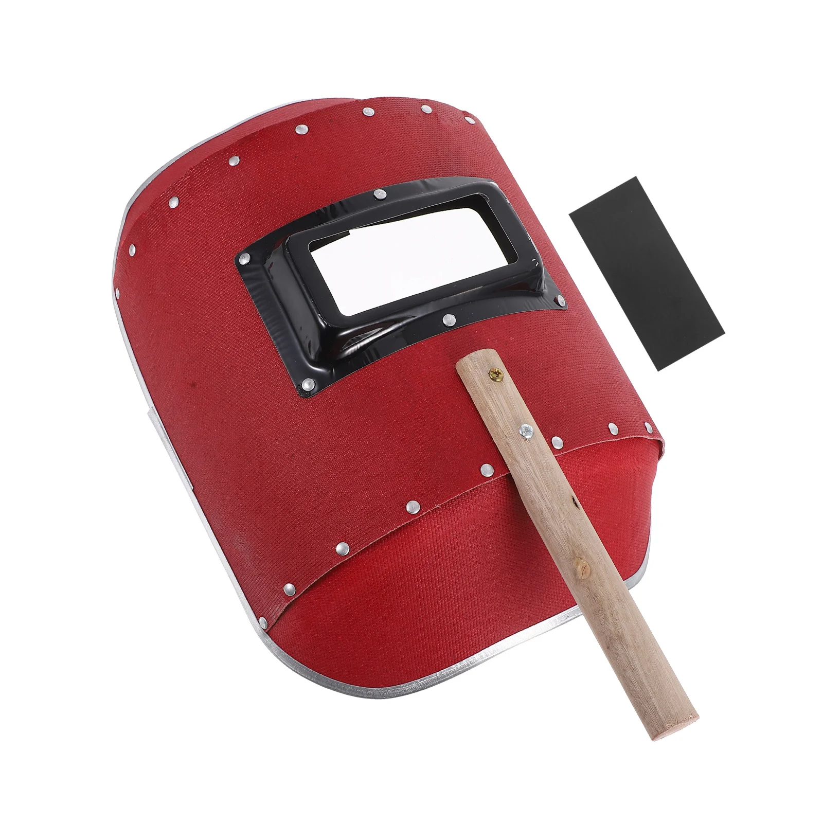 Professional Handheld Welder Face Mask Thickened Protective Shield High Clarity Filter Lens Ideal for Welding Burning Tasks in