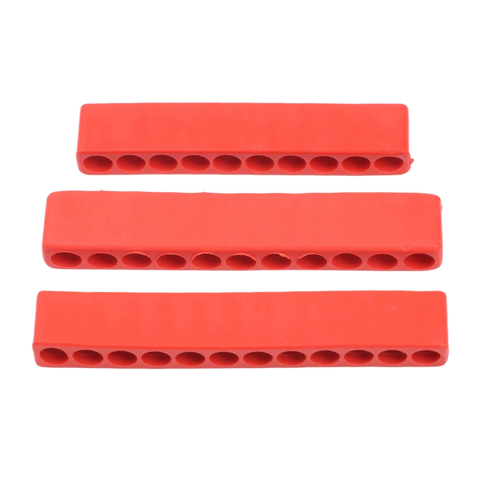 For Toolbox Red Bit Holder Plastic Screwdriver Storage Hand Tool Set Screwdriver Storage 10 Holes 11 Holes Plastic Construction
