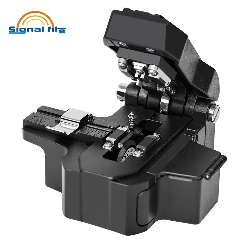 Signal Fire High Precision S12 Fiber Cleaver One-Step Fiber Optic Cutting Knife Tool for Optimal Precision in Fiber Management