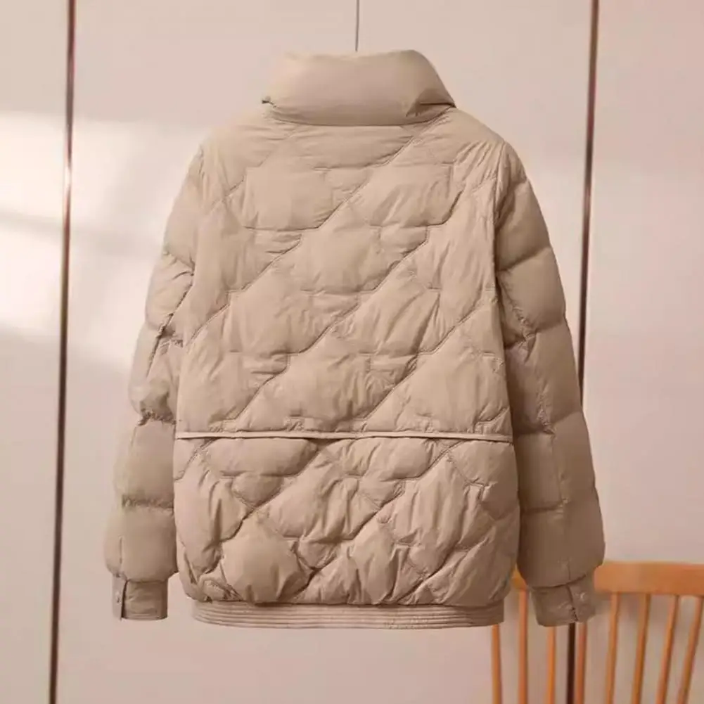 

Woman Jacket Parkas Coat Women's Cotton Jacket Short Light Loose Baseball Fall Winter Coat Veste Femme Outwear Jacket