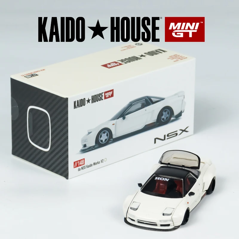 Kaido House White NSX NA1 Kaido WORKS V2 KHMG alloy car Model 148