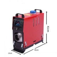 410*410*150mm Parking Heater Motorhomes 12v 5KW Internal Aluminum Housing Campers Caravans Parking Heater for Heating Warming